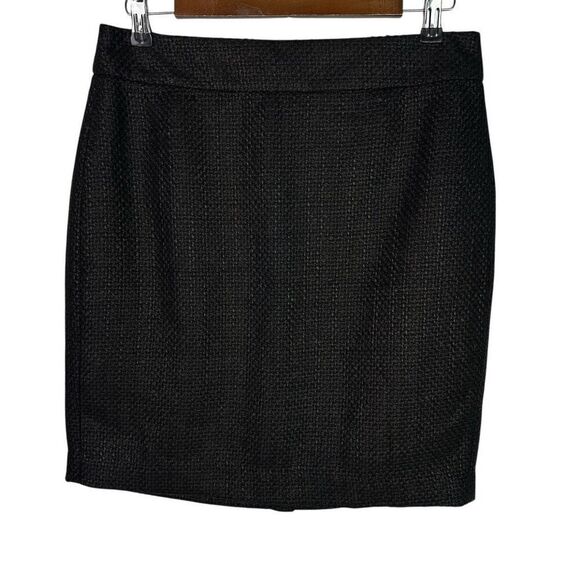 Banana Republic size 8 Woven Tweed Textured Pencil Skirt NEW - Picture 1 of 10